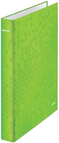 Ringband Leitz WOW A4 maxi 4-rings D-mechaniek 25mm groen-2
