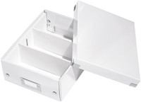 Sorteerbox Leitz WOW Click & Store 220x100x282mm gerecycled karton wit-1