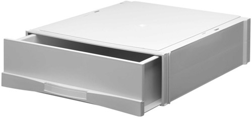 Stapelcassette Djois met 1 hoge lade grijs