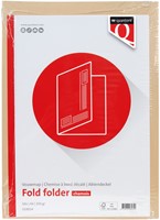 Vouwmap Quantore A4 ongelijke zijde 320gr beige-1