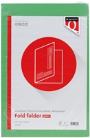 Vouwmap Quantore Folio ongelijke zijde 320gr groen-2