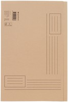 Vouwmap Quantore Folio ongelijke zijde 320gr beige