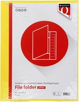 Dossiermap Quantore A4 320gr geel-2