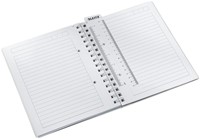 Notitieboek Leitz WOW A5 spiraal PP lijn blauw-8