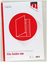 Dossiermap Quantore A4 320gr grijs-2