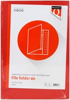 Dossiermap Quantore folio 250gr rood-2