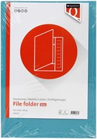 Dossiermap Quantore folio 320gr blauw-2