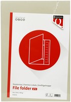 Dossiermap Quantore folio 320gr grijs-2