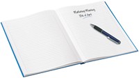 Notitieboek Leitz WOW A5 160blz 90gr lijn blauw-2
