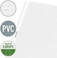 Showtas Leitz Premium standaard 11-gaats copy safe 0.085mm PP A4 transparant 100 stuks-8