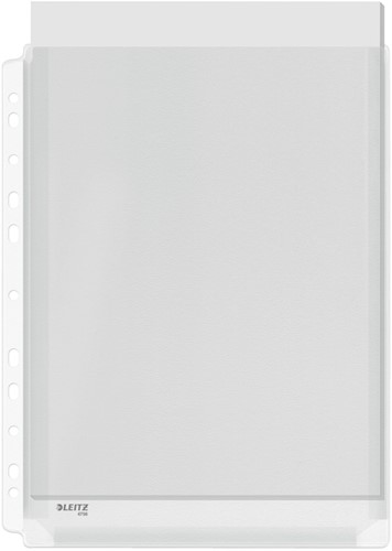 Showtas Leitz Premium copy safe 0.17mm PVC Expansievouw glashelder 10 stuks