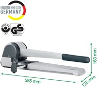 Perforator Leitz 5182 super 250 vel zilver-5