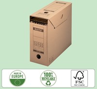 Archiefdoos met deksel Leitz Premium 120x275x325mm natuurbruin-5