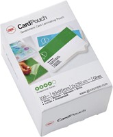 Lamineerhoes GBC 65x95mm 2x250micron kaarthoes 100stuks