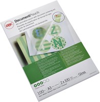 Lamineerhoes GBC A3 2x100micron 100 stuks