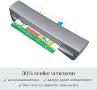 Lamineermachine Leitz iLAM Home Office A3 grijs-3