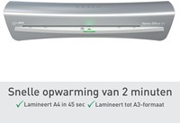 Lamineermachine Leitz iLAM Home Office A3 grijs-6