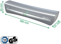 Lamineermachine Leitz iLAM Home Office A3 grijs-8