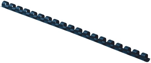 Bindrug Fellowes 8mm 21rings A4 zwart 100 stuks-2