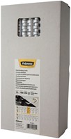 Bindrug Fellowes 12mm 21rings A4 wit 100 stuks