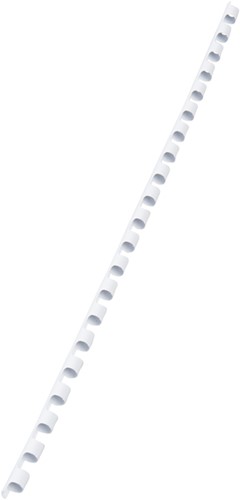 Bindrug GBC 6mm 21-rings A4 wit 100 stuks-2