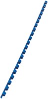 Bindrug GBC 6mm 21rings A4 blauw 100 stuks-2