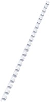 Bindrug GBC 8mm 21-rings A4 wit 100 stuks-1