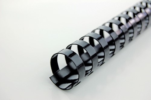 Bindrug GBC 8mm 21rings A4 zwart 100 stuks-2