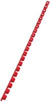 Bindrug GBC 8mm 21rings A4 rood 100 stuks-2