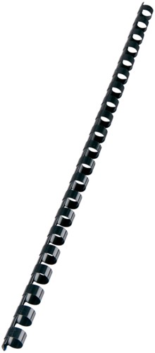 Bindrug GBC 10mm 21rings A4 zwart 100 stuks-2