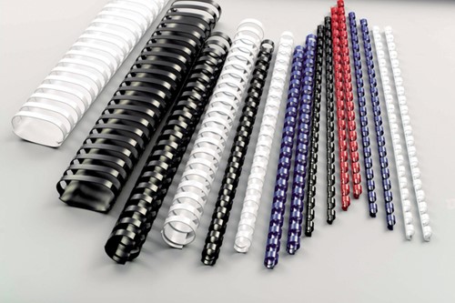 Bindrug GBC 10mm 21rings A4 rood 100 stuks-3