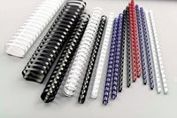 Bindrug GBC 12mm 21rings A4 zwart 100 stuks-1