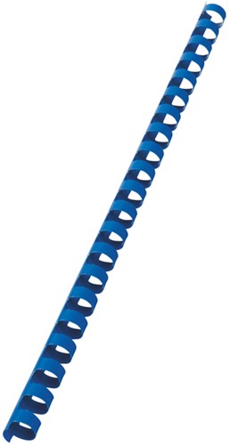 Bindrug GBC 12mm 21rings A4 blauw 100 stuks-3