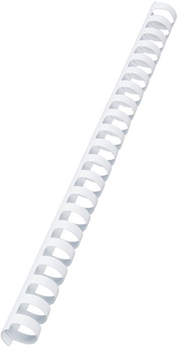 Bindrug GBC 19mm 21rings A4 wit 100 stuks-3