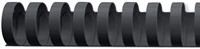 Bindrug GBC 19mm 21rings A4 zwart 100 stuks-2