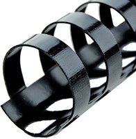 Bindrug GBC 19mm 21rings A4 zwart 100 stuks-3