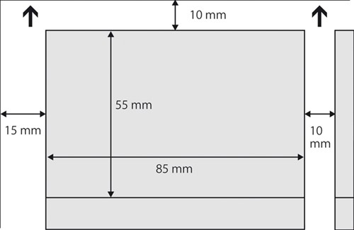 Visitekaart Sigel 85x55mm 225gr gladde zijden wit 100 stuks-3