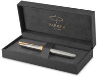 Vulpen Parker Sonnet stainless steel GT medium-3
