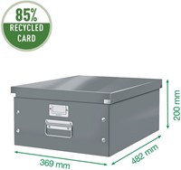Opbergdoos Leitz Click & Store WOW groot 369x200x482mm groen-4