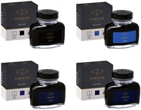 Vulpeninkt Parker Quink permanent 57ml blauw/zwart-3