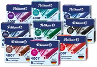 Inktpatroon Pelikan 4001 donkergroen 6 stuks-2