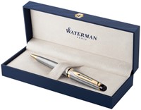 Balpen Waterman Expert stainless steel GT medium-2