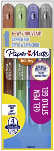 Gelschrijver Paper Mate Inkjoy 600 stick STD assorti