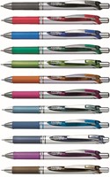 Gelschrijver Pentel BL77 Energel medium lichtgroen-2