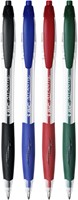 Balpen Bic Atlantis classic grip clic medium blauw-3