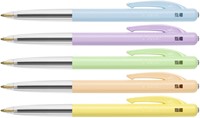 Balpen Bic M10 Colors Pastel Colors medium assorti-2