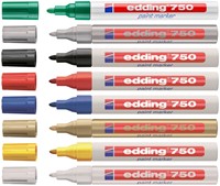 Paintmarker edding 750 op oliebasis 2-4mm goud-3