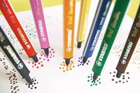 Viltstift STABILO Trio Scribbi 368/14 assorti etui à 14 stuks-2