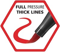 Brushstift STABILO Pen 568/50 donkerrood-3