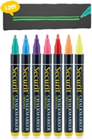 Krijtstift Securit SMA-100 rond ass 1-2mm blister à 7 stuks-3
